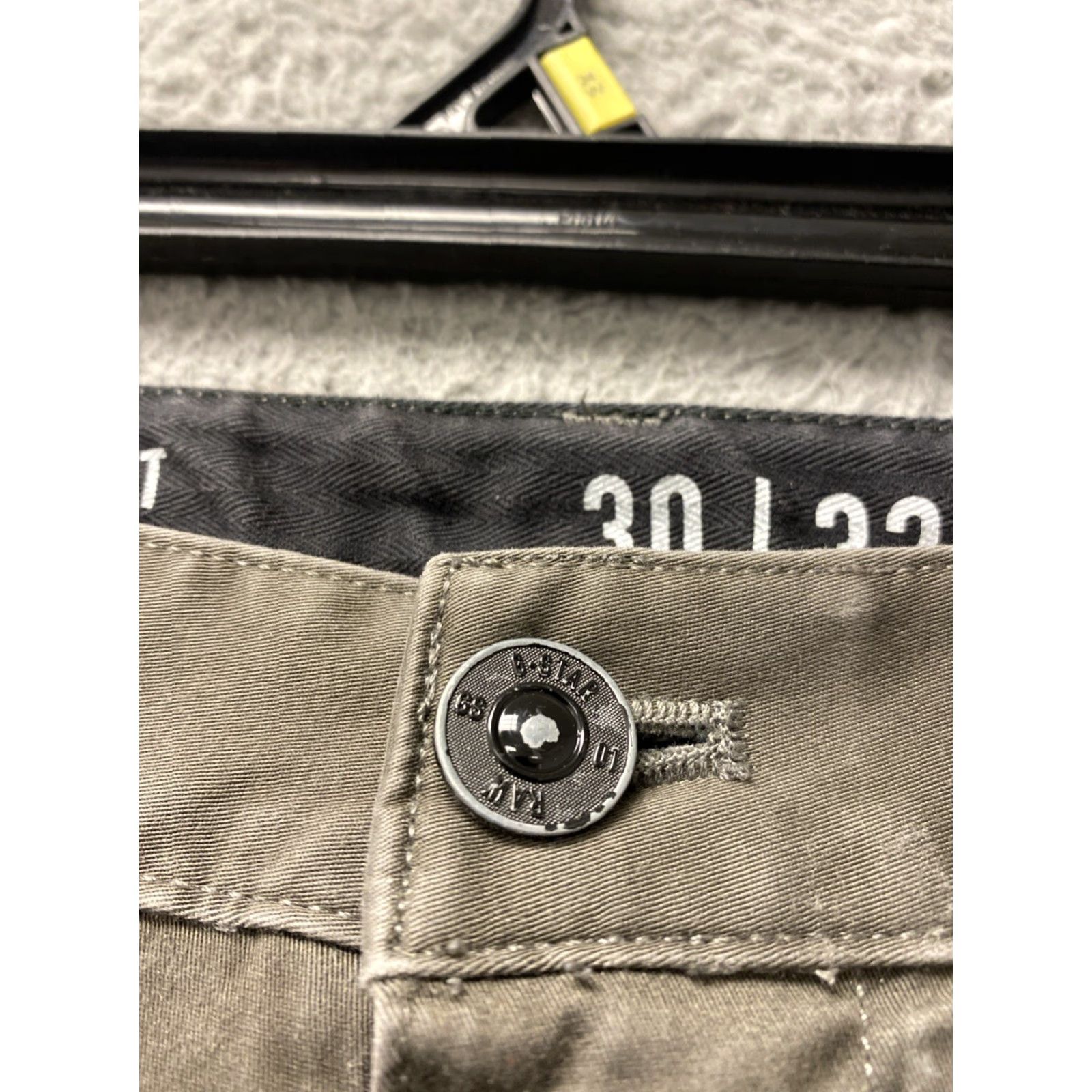 G-Star VINTAGE G-Star RAW Men Skinny Chino Pants Adult Military Green Size 30X32 Casual 90s Size US 30 / EU 46 - 3 Thumbnail