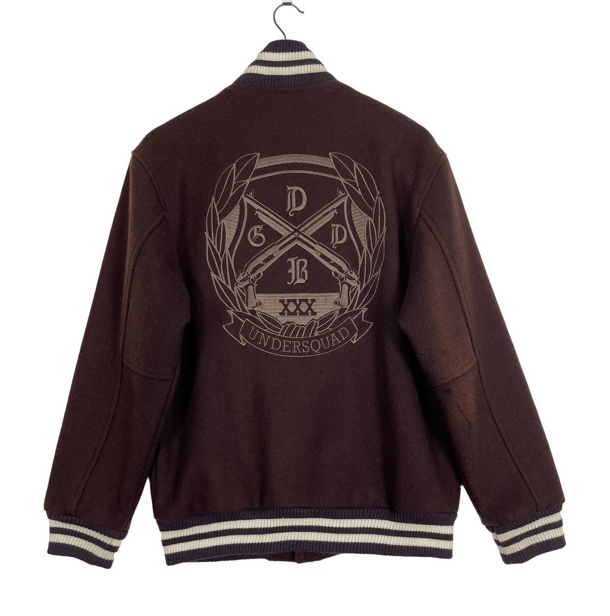 Japanese Brand × Number (N)ine × Takahiromiyashita The Soloist. Vintage Number Nine x BRTH Varsity Jacket Size US L / EU 52-54 / 3 - 2 Thumbnail