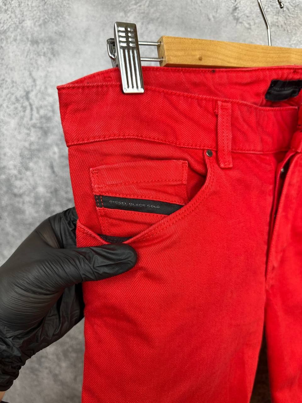 Diesel Black Gold Diesel Black Gold Type-241 Red Skinny Jeans Stretch Denim Size US 28 / EU 44 - 11 Thumbnail