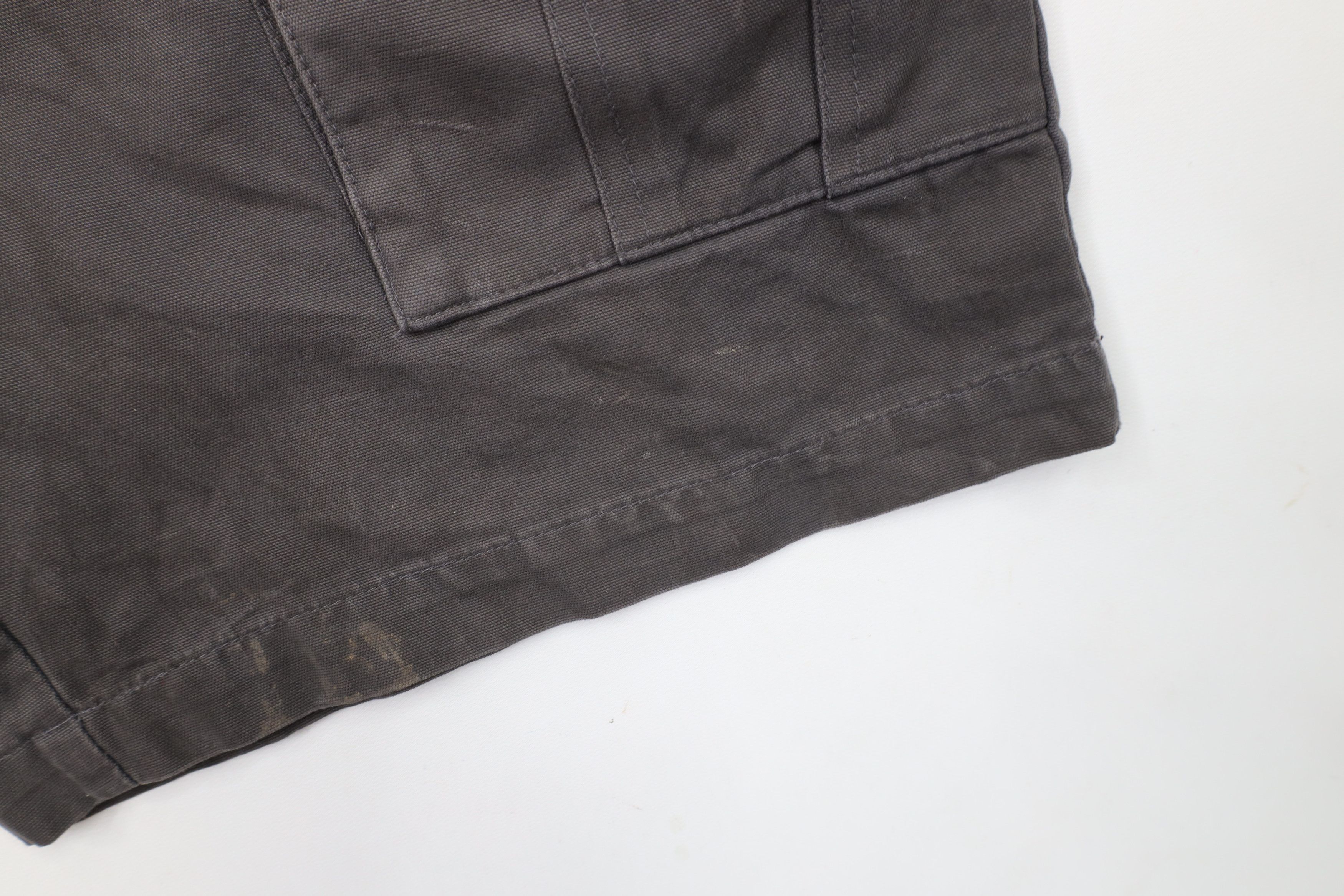 Columbia × Vintage Vintage Columbia Above Knee Heavy Cargo Shorts Gray Cotton Size US 34 / EU 50 - 5 Thumbnail