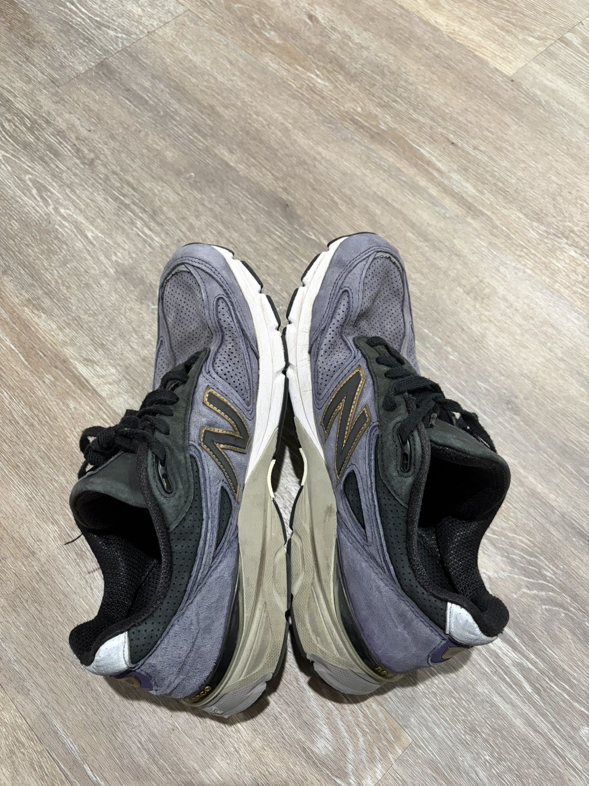 New Balance New Balance 990v5 Shoes Suede Made In USA Running Sneakers Size US 11 / EU 44 - 11 Thumbnail