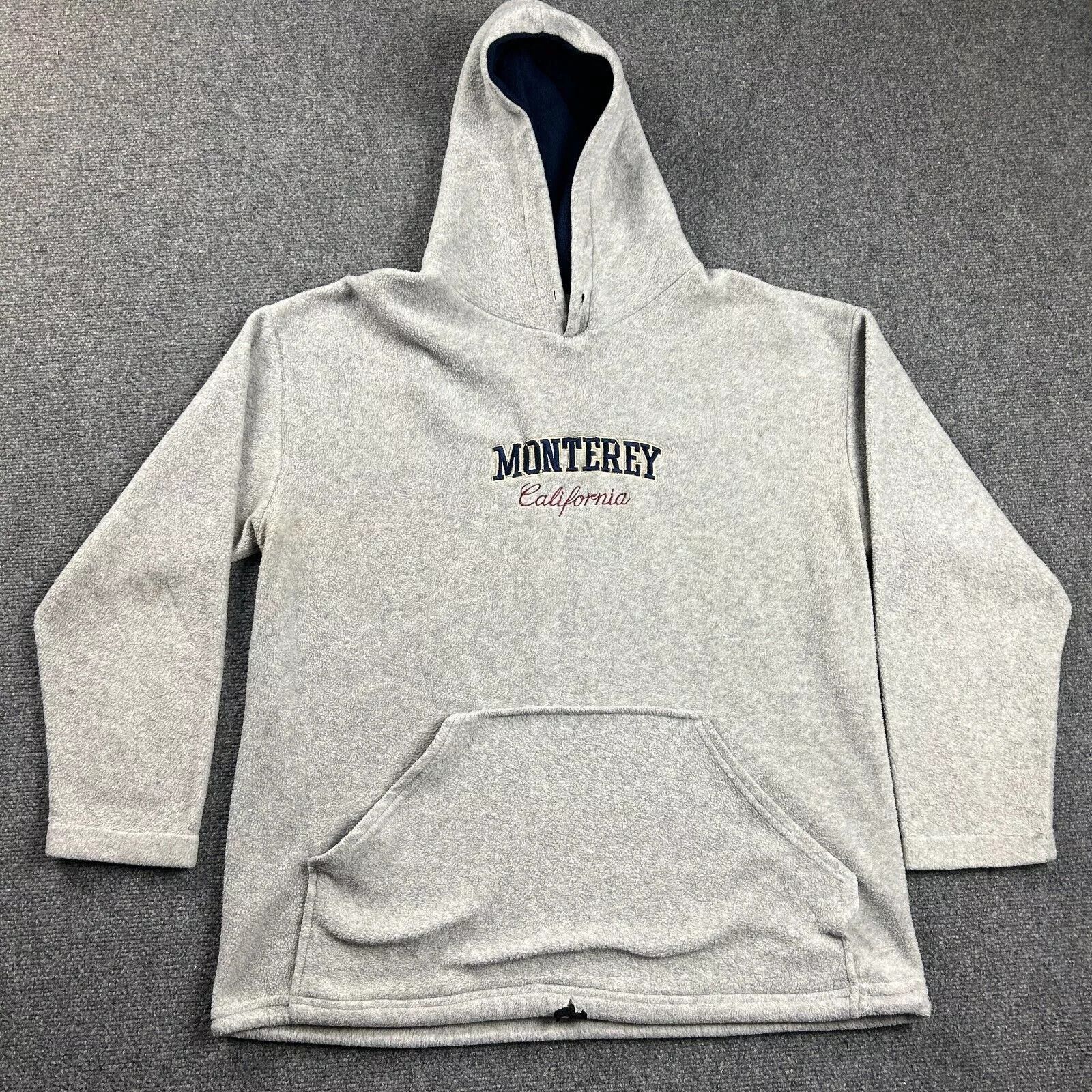 Vintage Vintage Monterey California Hoodie 2XL Fleece Distressed Size US XXL / EU 58 / 5 - 1 Thumbnail
