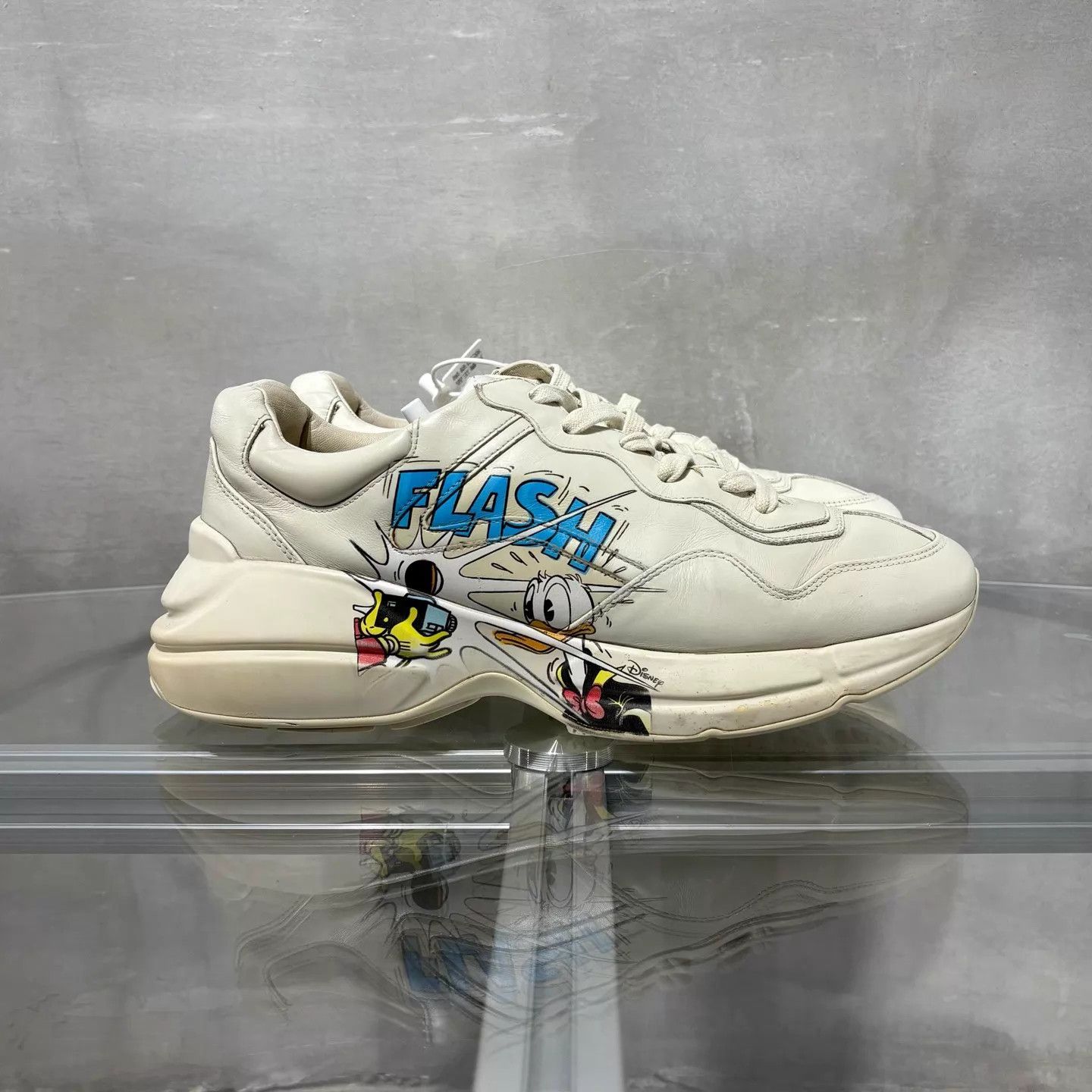 Gucci Gucci Donald Duck dad shoe Off-White UK8 42 Size US 9 / EU 42 - 3 Thumbnail