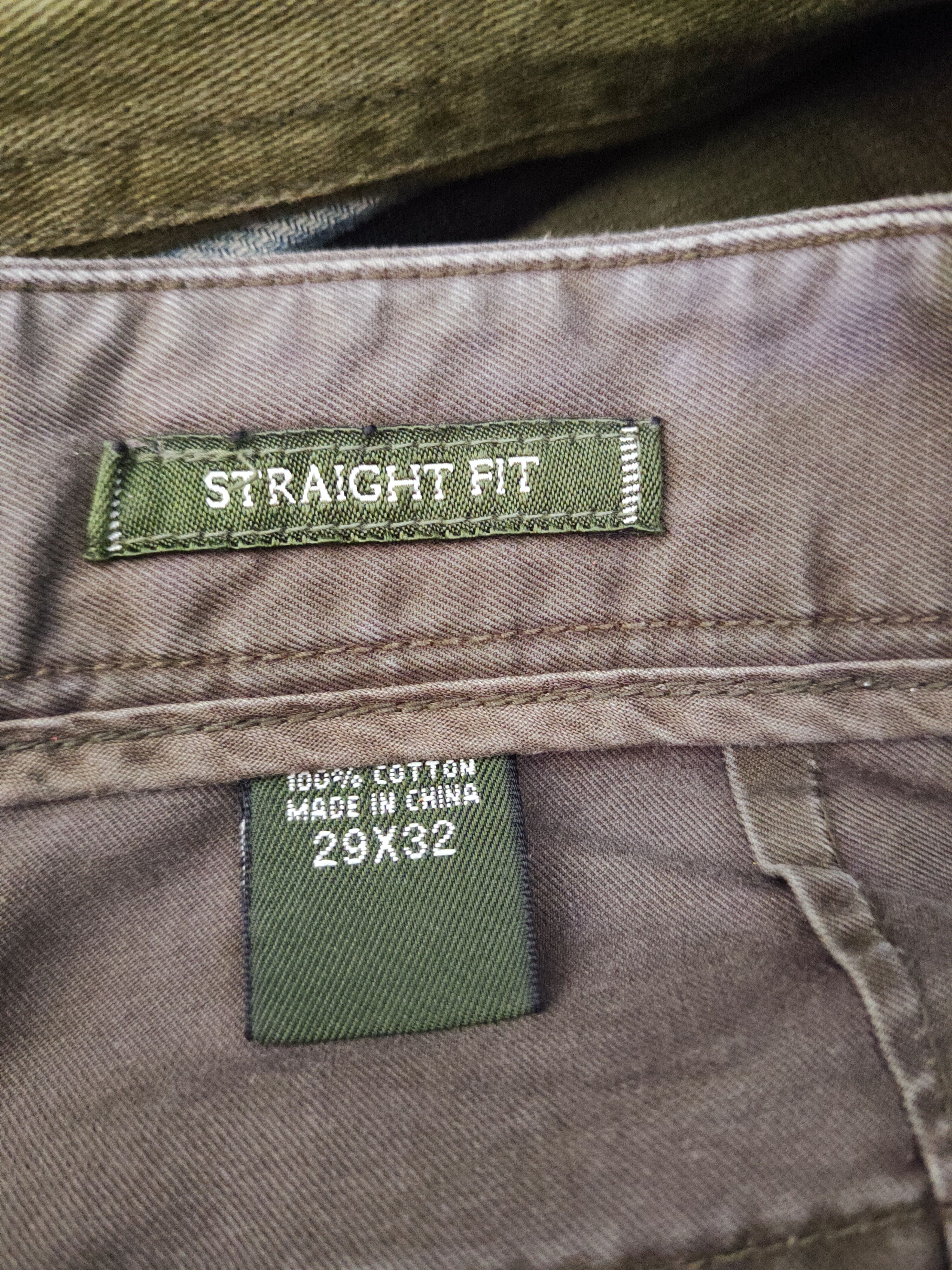 Eddie Bauer Eddie Bauer Olive Faded Multipocket Cargo Pants #W195 Size US 29 - 15 Thumbnail
