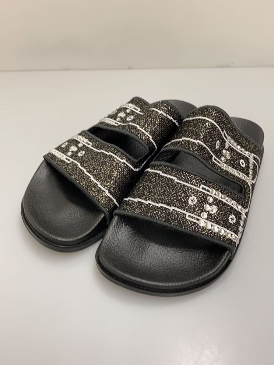 Marni Rhinestone Studded Logo Slides Size US 7 / IT 37 - 2 Thumbnail