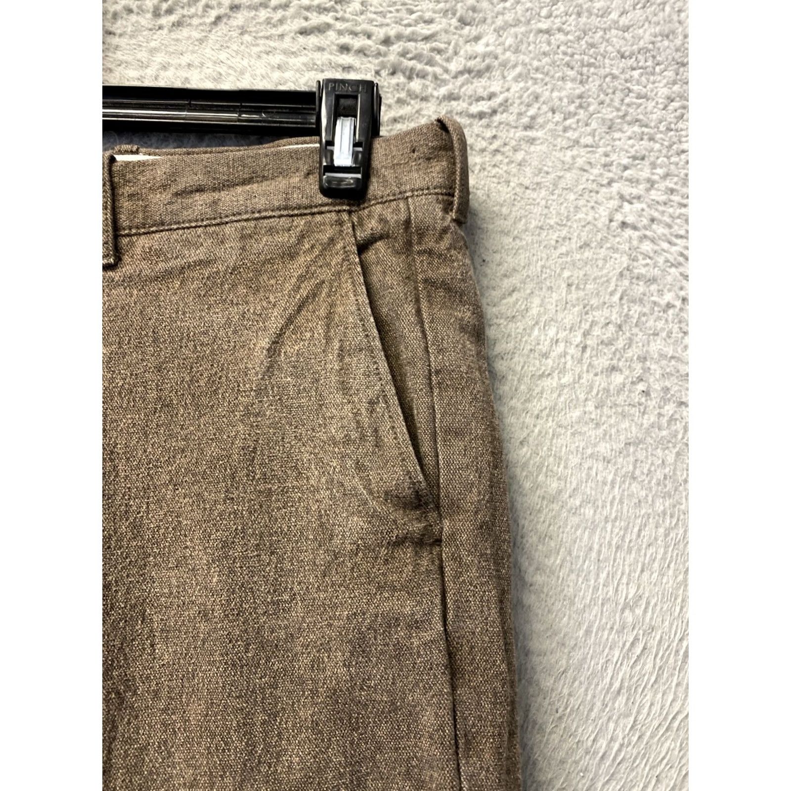 J.Crew J.CREW Flex Chino Pants Men’s 32x34 Slim Stretch Bronze Brown Twill Cotton /0875 Size US 32 / EU 48 - 3 Thumbnail