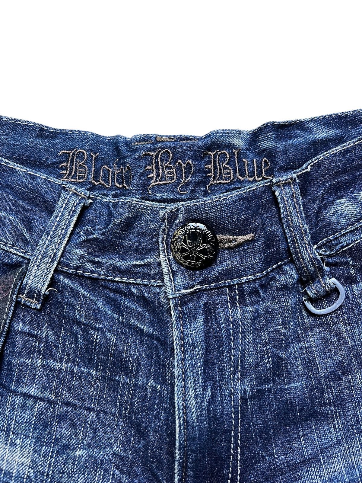 Le Grande Bleu (L.G.B.) Blow by blue jeans double waist Size US 32 / EU 48 - 5 Thumbnail