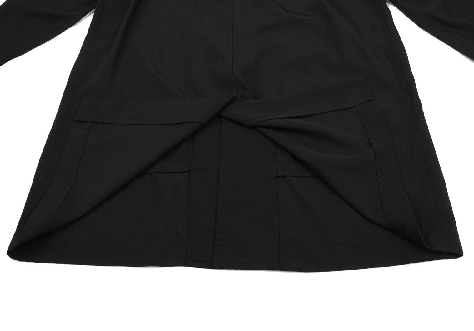 Comme des Garcons Homme Plus Color Block Sleeve Coat in Black and Gray, Size M Size US M / EU 48-50 / 2 - 13 Thumbnail