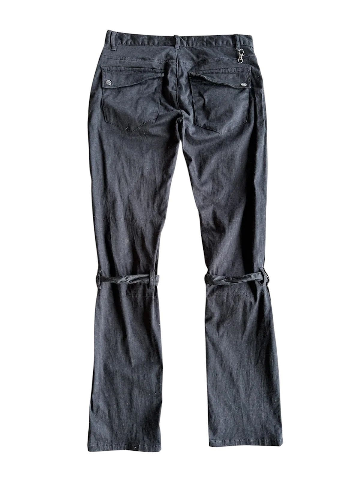 If Six Was Nine W31 L32 🔥 BONDAGE VINTAGE CLONE DEVGRU TROUSERS PUNK PANTS Size US 31 - 2 Thumbnail