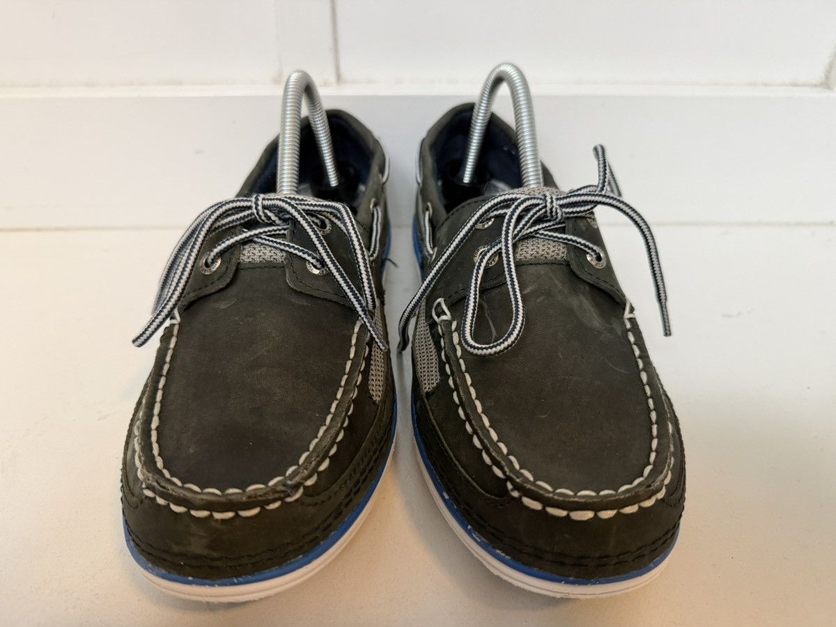 Sperry Sperry Top Sider Navy Leather Two Eye Boat Shoe Loafers Size US 8 / EU 41 - 2 Thumbnail