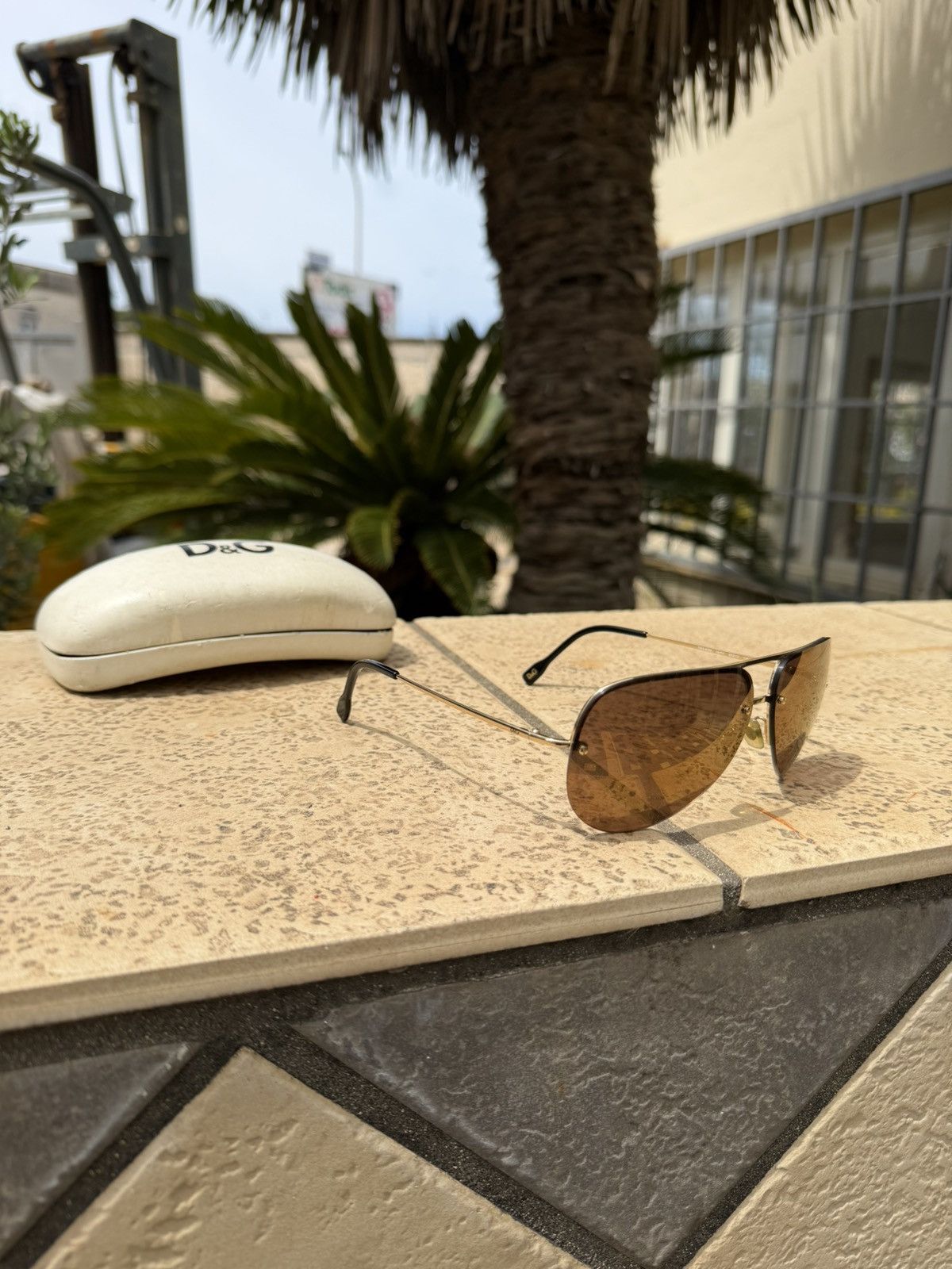 Dolce&Gabbana Sunglasses Gold D&G 6068 Vintage