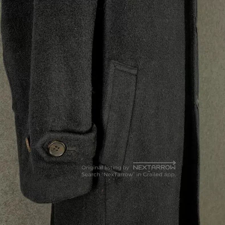 Comme des Garcons Comme des Garcons Black Knee-length Wool Coat Size M / US 6-8 / IT 42-44 - 3 Thumbnail