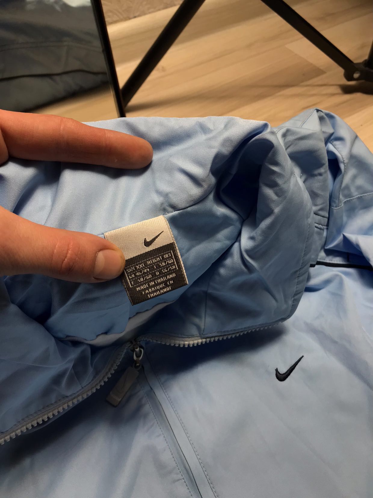 Nike × Vintage Vintage Nike track suit size XXL logo blue Y2K drill pants Size US XXL / EU 58 / 5 - 5 Thumbnail