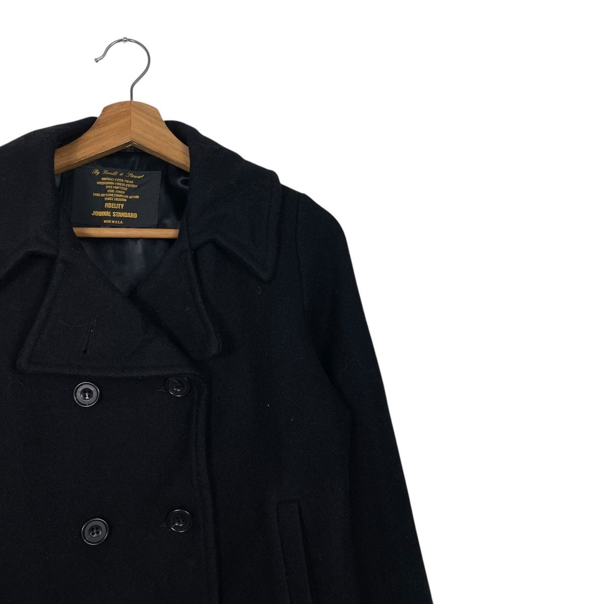 Fidelity Fidelity x Journal Standar Double Breasted Wool Jacket Size XS / US 0-2 / IT 36-38 - 5 Thumbnail