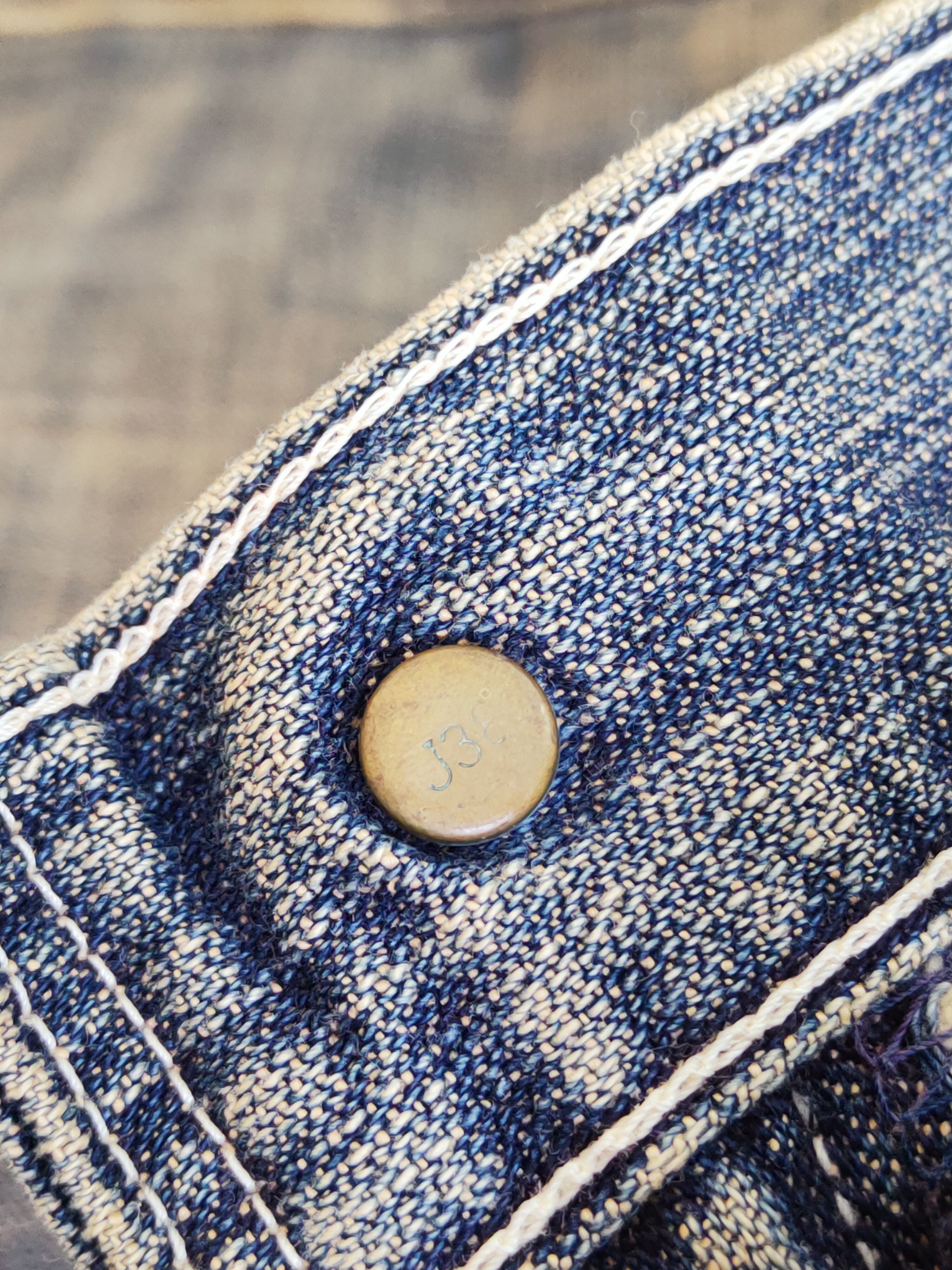 Japanese Brand 503 Levi's Dark Blue Faded Distressed Ripped Jeans #W511 Size US 30 / EU 46 - 17 Thumbnail