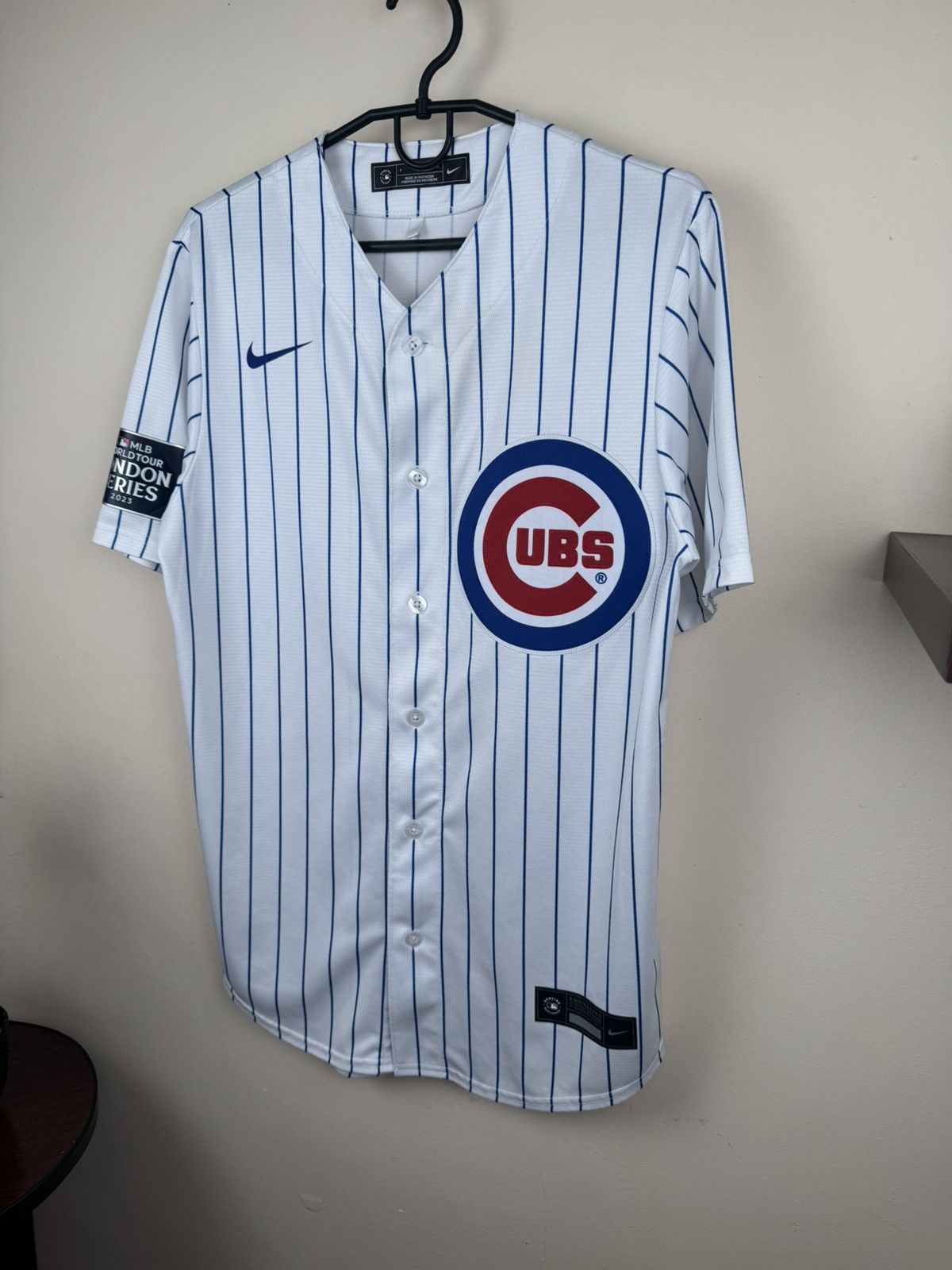 Nike Nike Chicago Cubs Home Pinstripe MLB Baseball Jersey Men’s S Size US S / EU 44-46 / 1 - 4 Thumbnail
