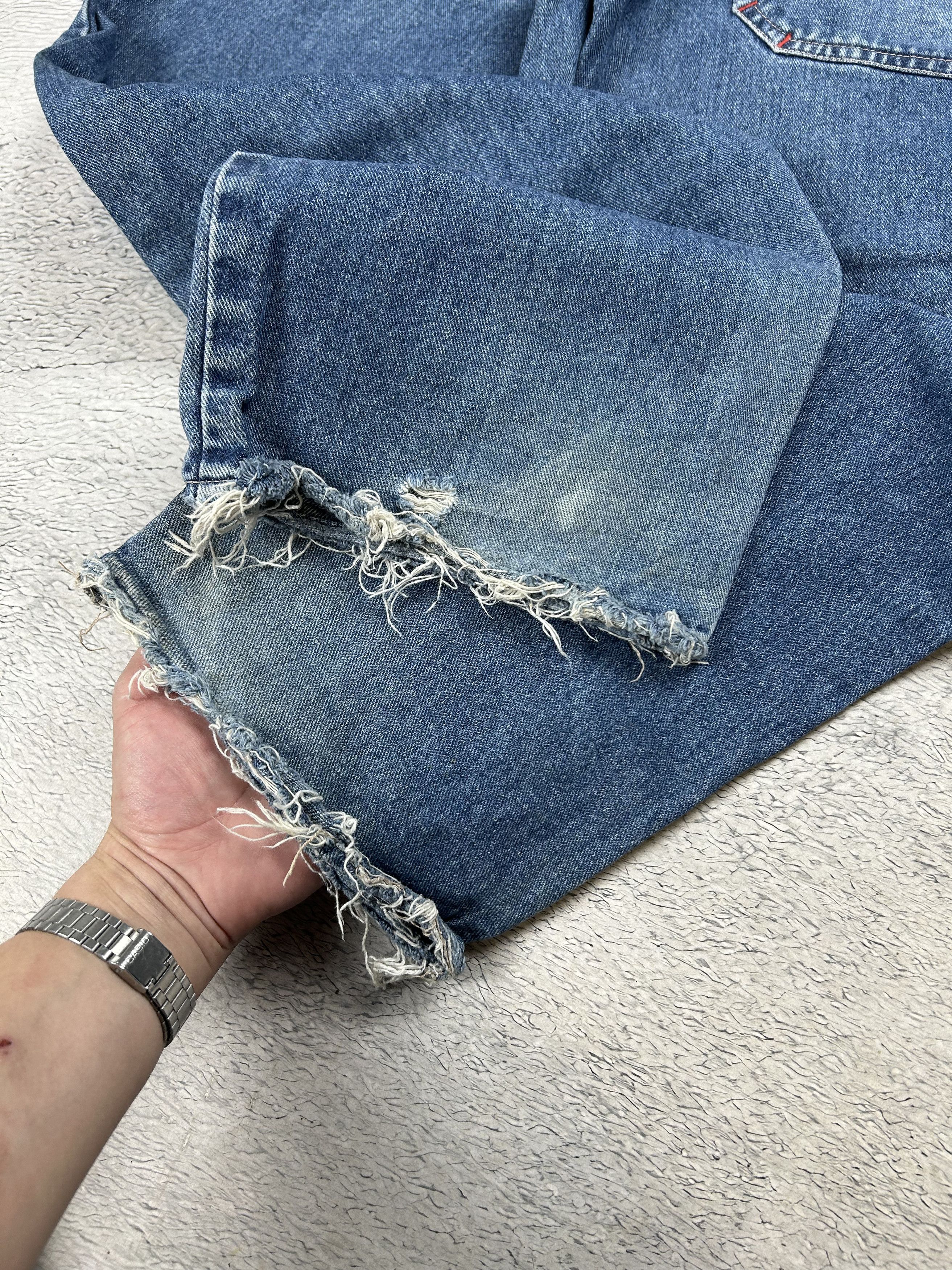 JNCO × Japanese Brand × Vintage Brooklyn Xpress Vintage carpenter jeans Baggy Work wear Rap Size US 36 / EU 52 - 15 Thumbnail