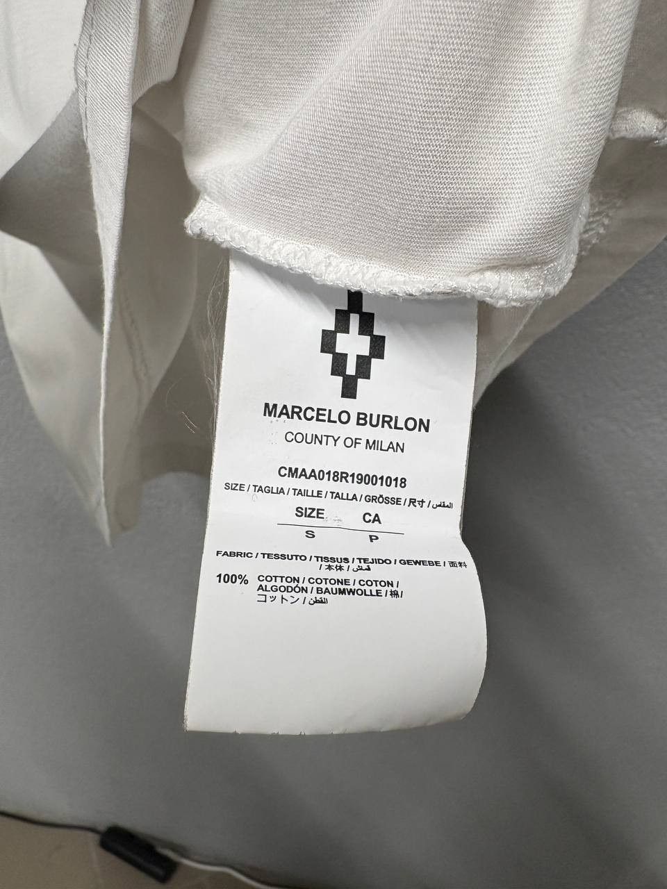 Marcelo Burlon Marcelo Burlon mens T Shirt Small Size US S / EU 44-46 / 1 - 6 Thumbnail