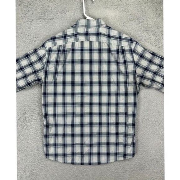 Eddie Bauer Eddie Bauer Travex Shirt Mens Medium Grey Plaid Classic Fit Button Down Hiking Size US M / EU 48-50 / 2 - 2 Thumbnail
