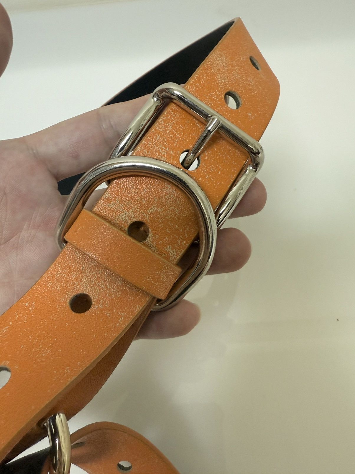 Acne Studios Acne Studios 2015 resort leather Speckled Belt Size ONE SIZE - 3 Thumbnail