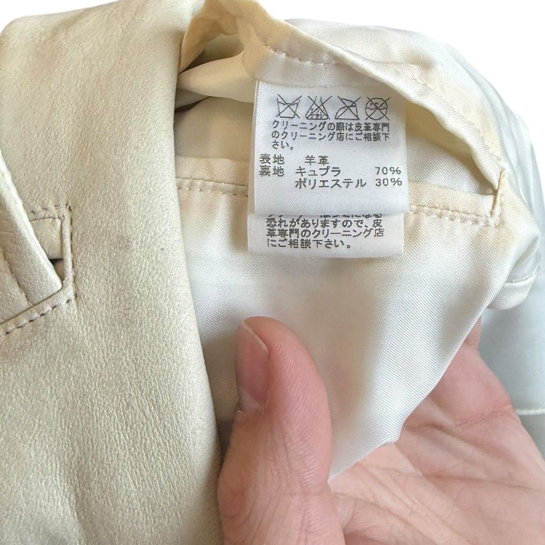 Issey Miyake Issey Miyake Men Spring 2007 Lambskin Jacket Size US M / EU 48-50 / 2 - 7 Thumbnail