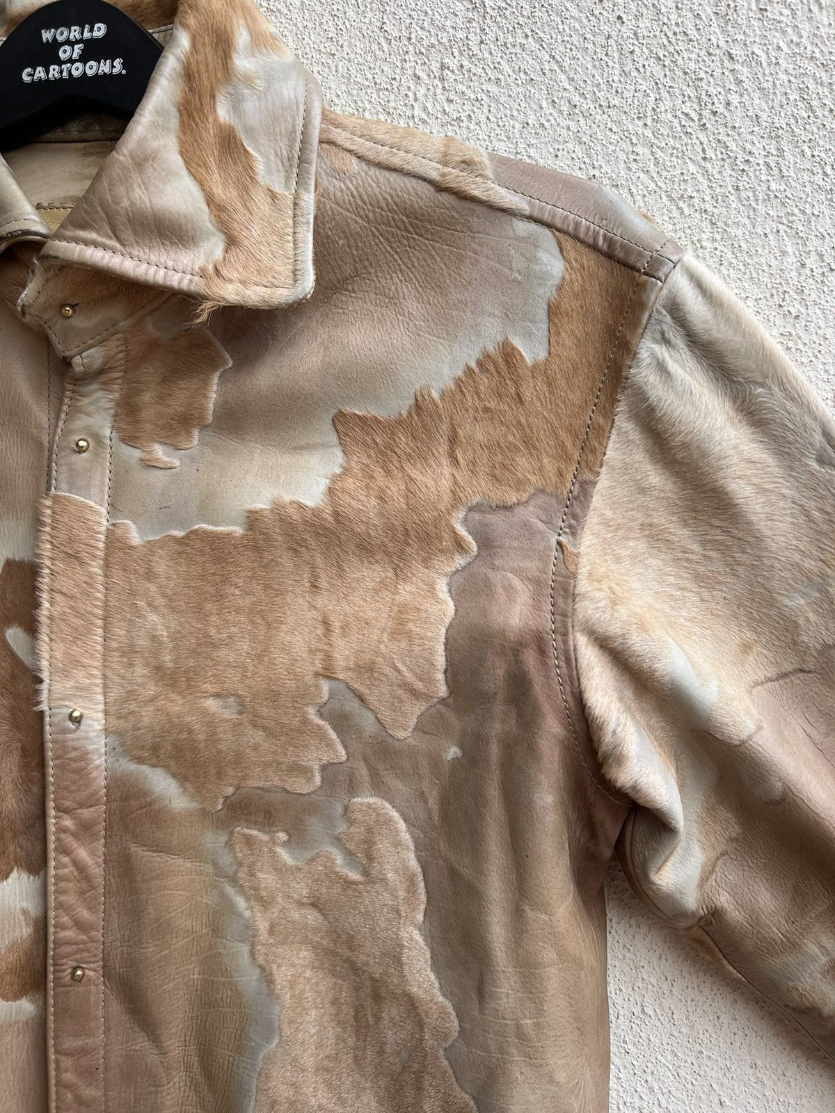 Freewheelers × Japanese Brand × Leather RARE!!! L & Kondo Japan Leather Animal Shirt Jacket Size US M / EU 48-50 / 2 - 6 Thumbnail