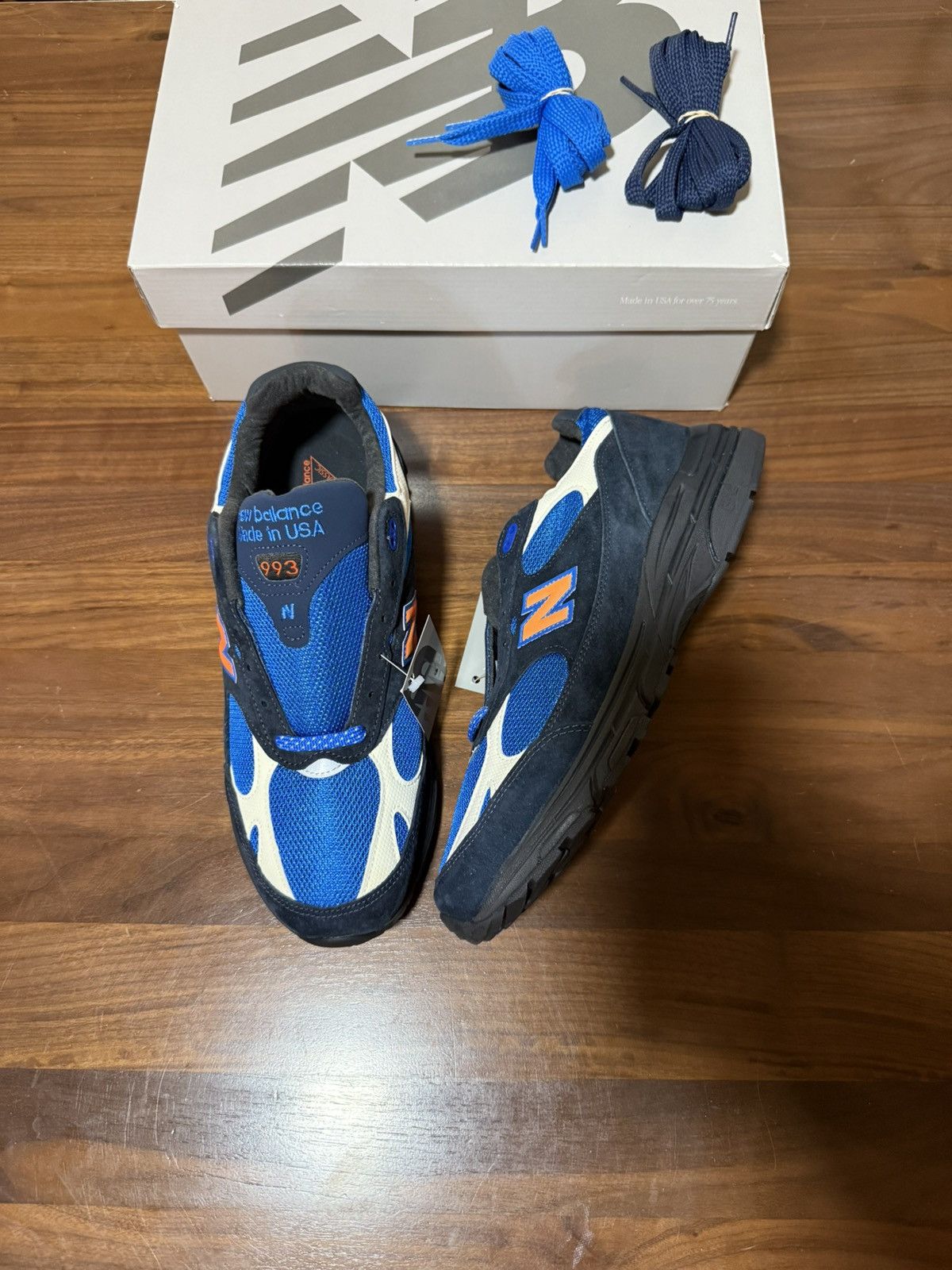 Kith × New Balance Kith New Balance Madison Square Garden Made USA 993 Size 11 Size US 11 / EU 44 - 1 Thumbnail