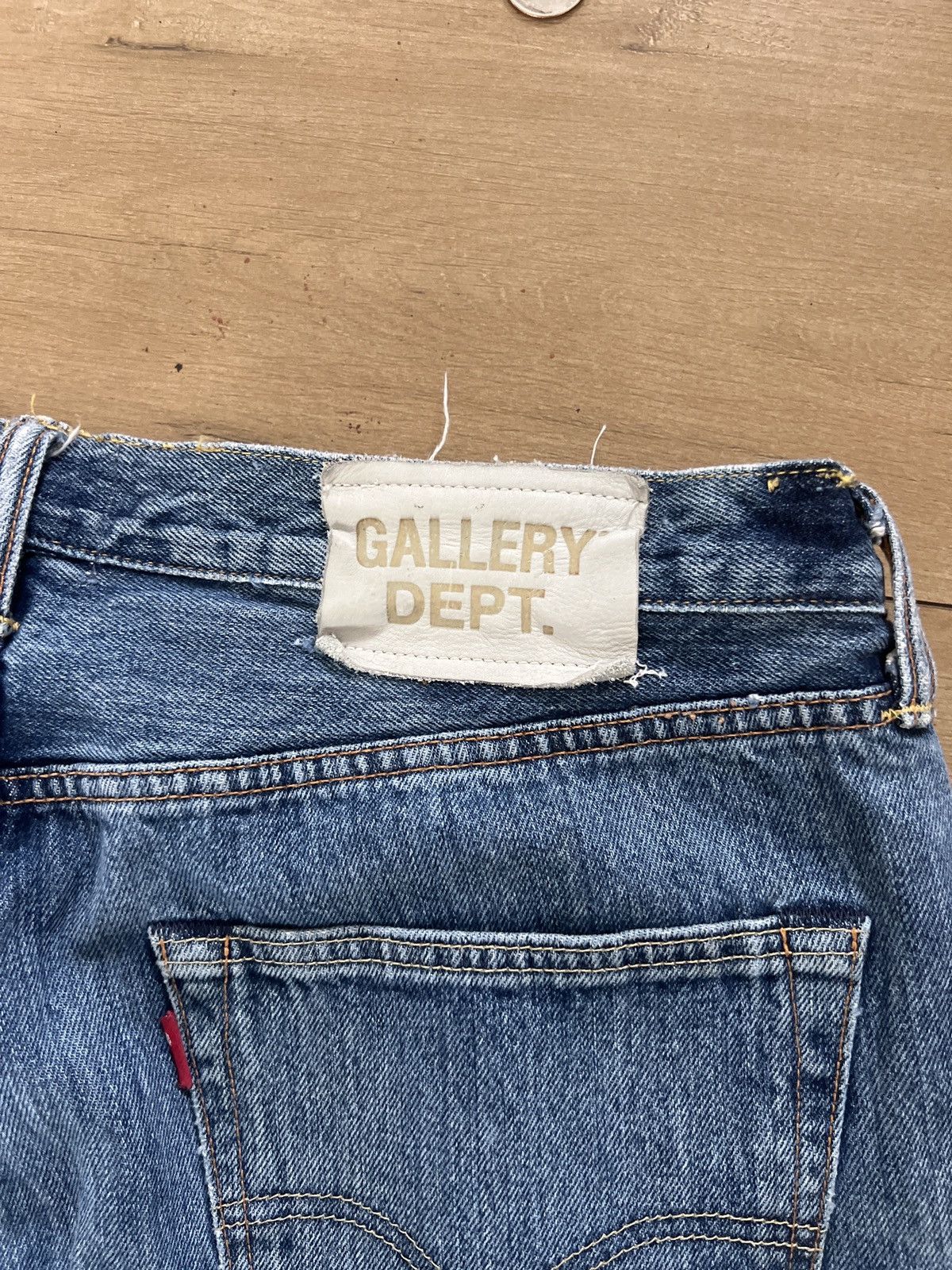 Gallery Dept. Gallery dept. blue denim jeans Size US 32 / EU 48 - 2 Thumbnail