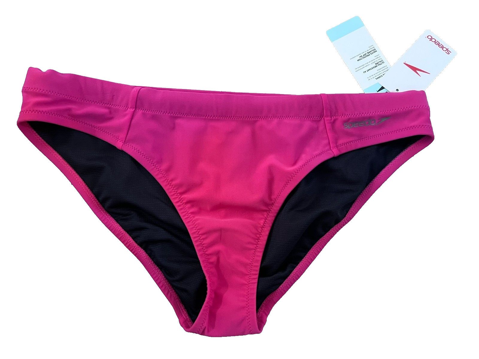Speedo Speedo Hydraline Classic Bikini Swim Bottom Raspberry ( L ) Size 24" / US 00 / IT 34 - 3 Thumbnail