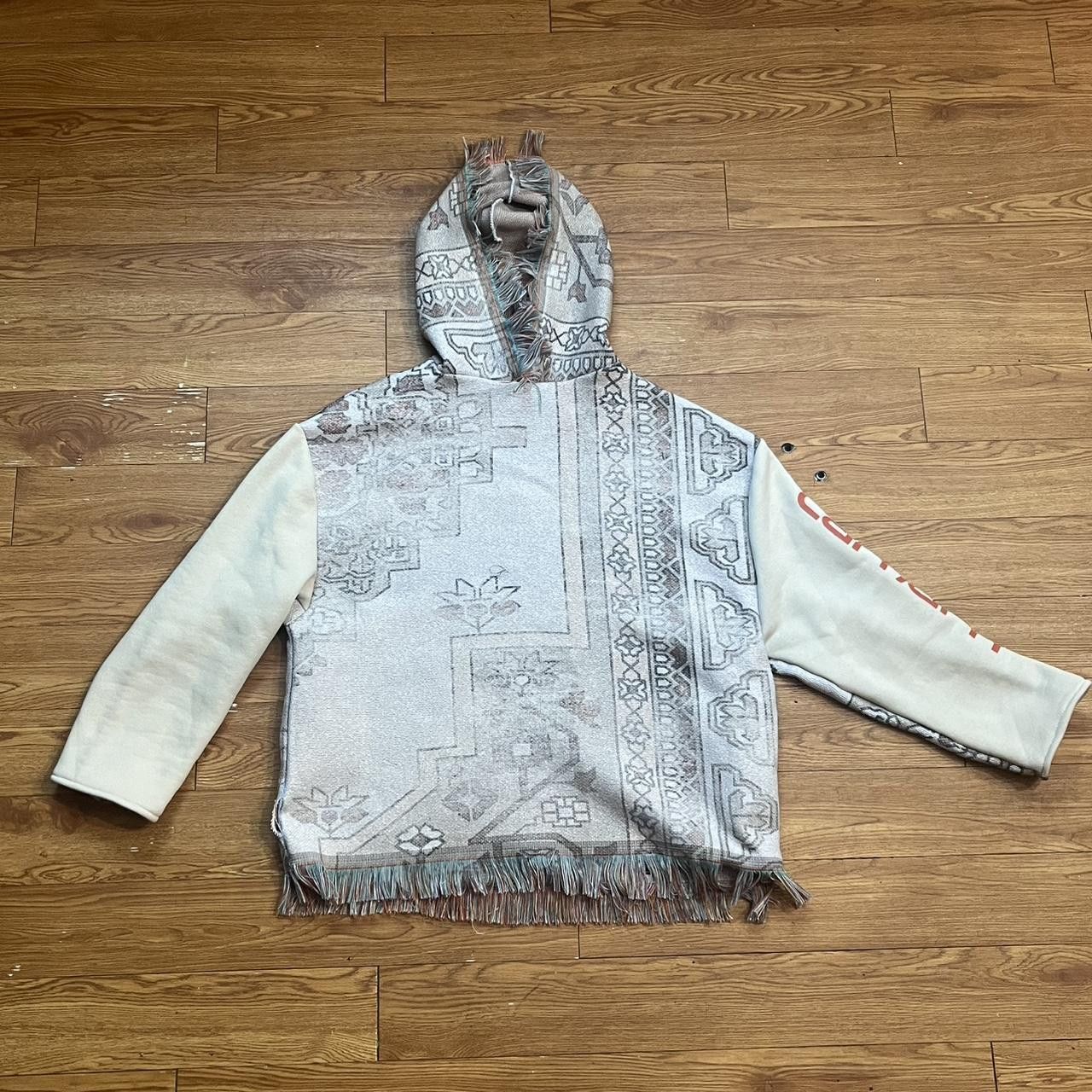 Carhartt × Carhartt Wip × Handmade Carhartt Custom Tapestry Hoodie Jacket Detroit Active Medium Size US M / EU 48-50 / 2 - 4 Thumbnail