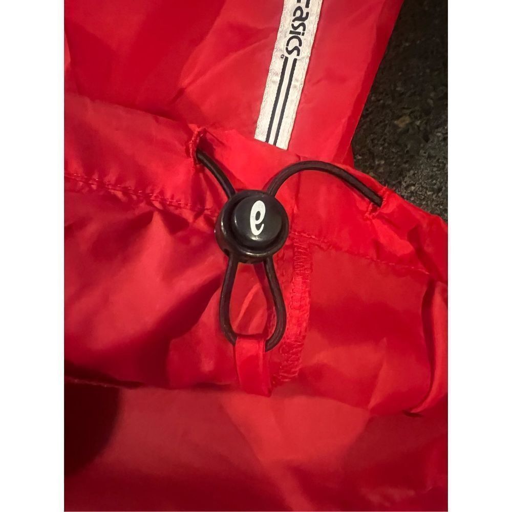 Asics Asics Red Windbreaker Jacket size Large Size US L / EU 52-54 / 3 - 8 Thumbnail