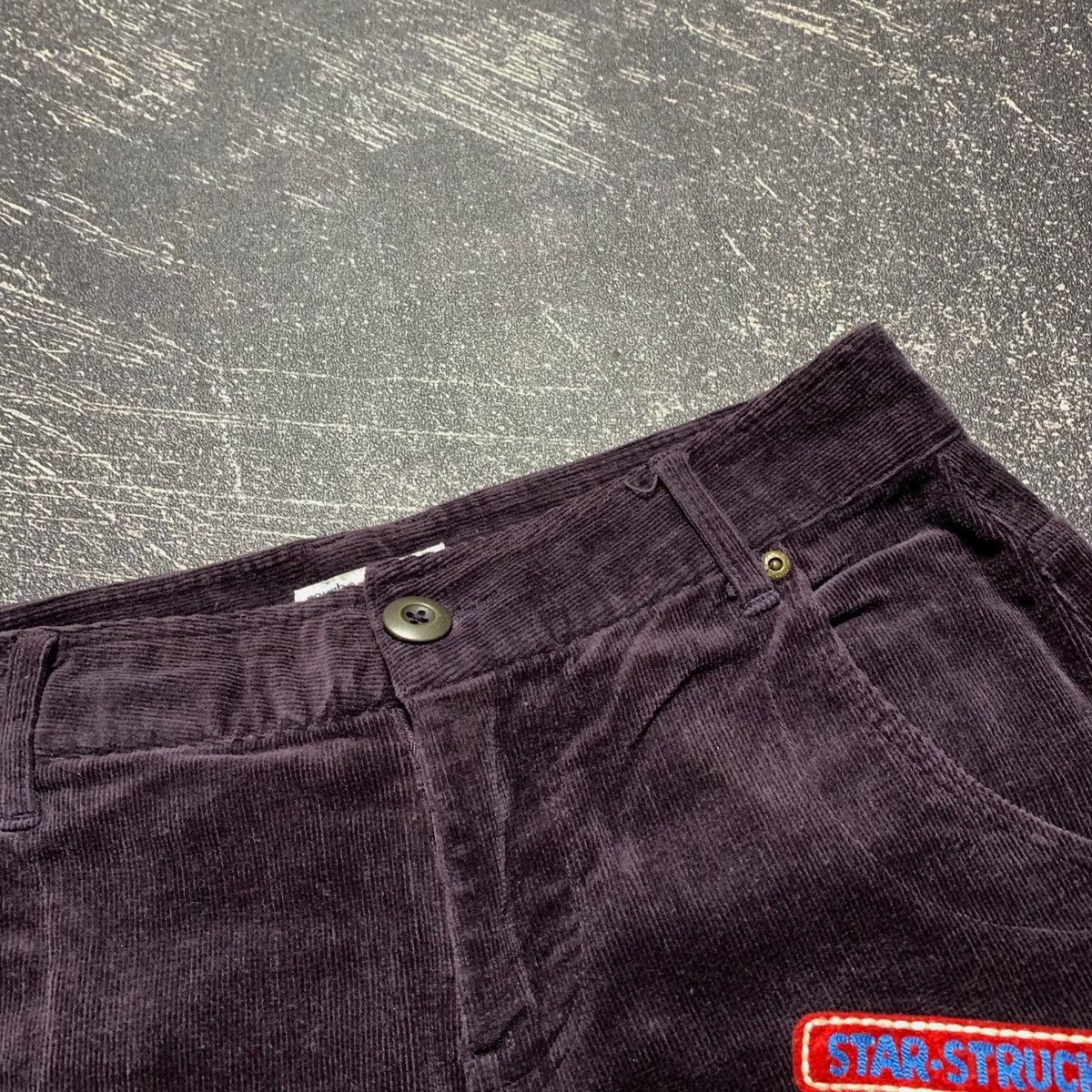 Japanese Brand 2000s Rough Union Made Corduroy Burgundy V-keii Lgb Style Size US 29 - 5 Thumbnail