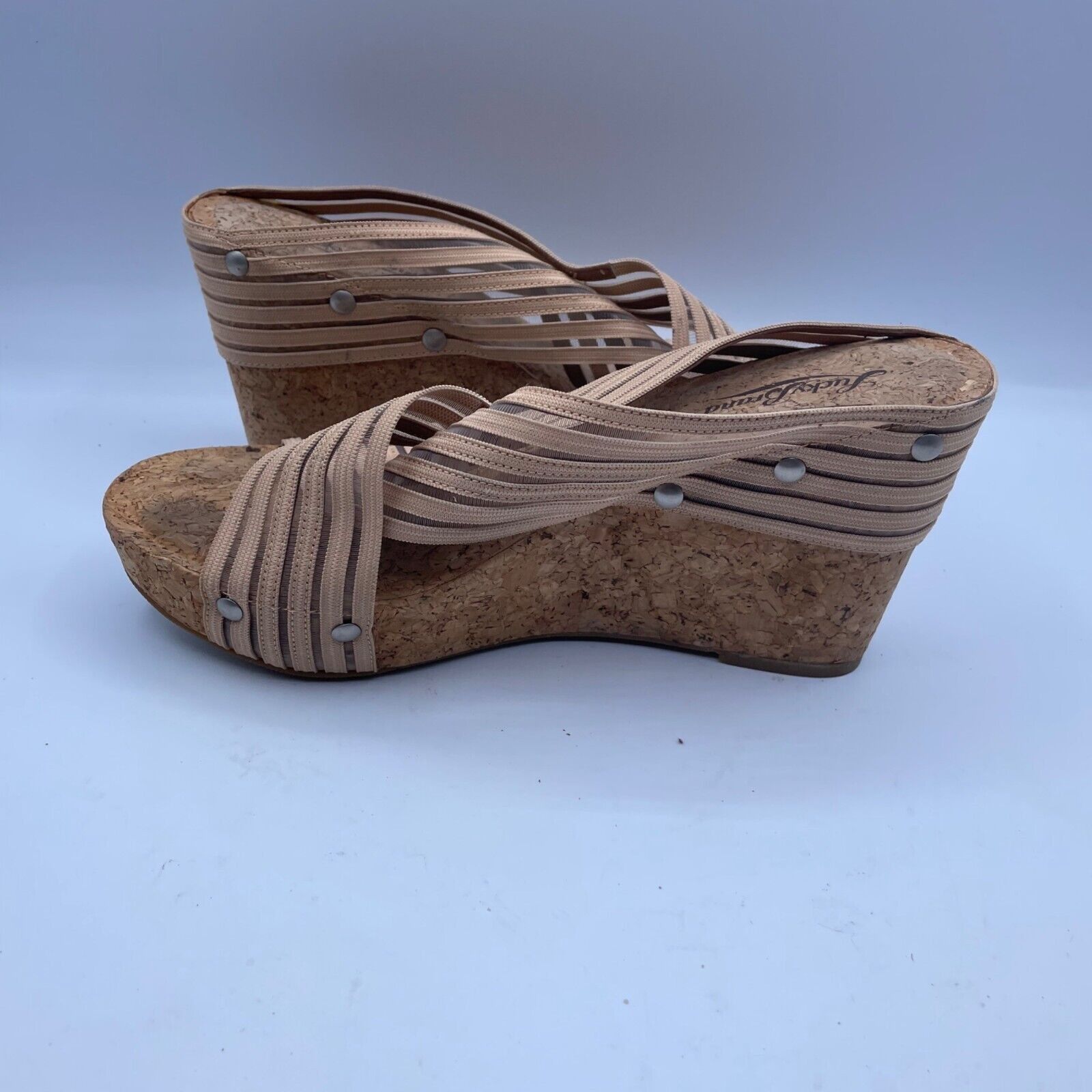 Lucky Brand Lucky Brand Miller 2 Wedge Platform Shoes Cork Sandals 8 Size US 8 / IT 38 - 6 Thumbnail