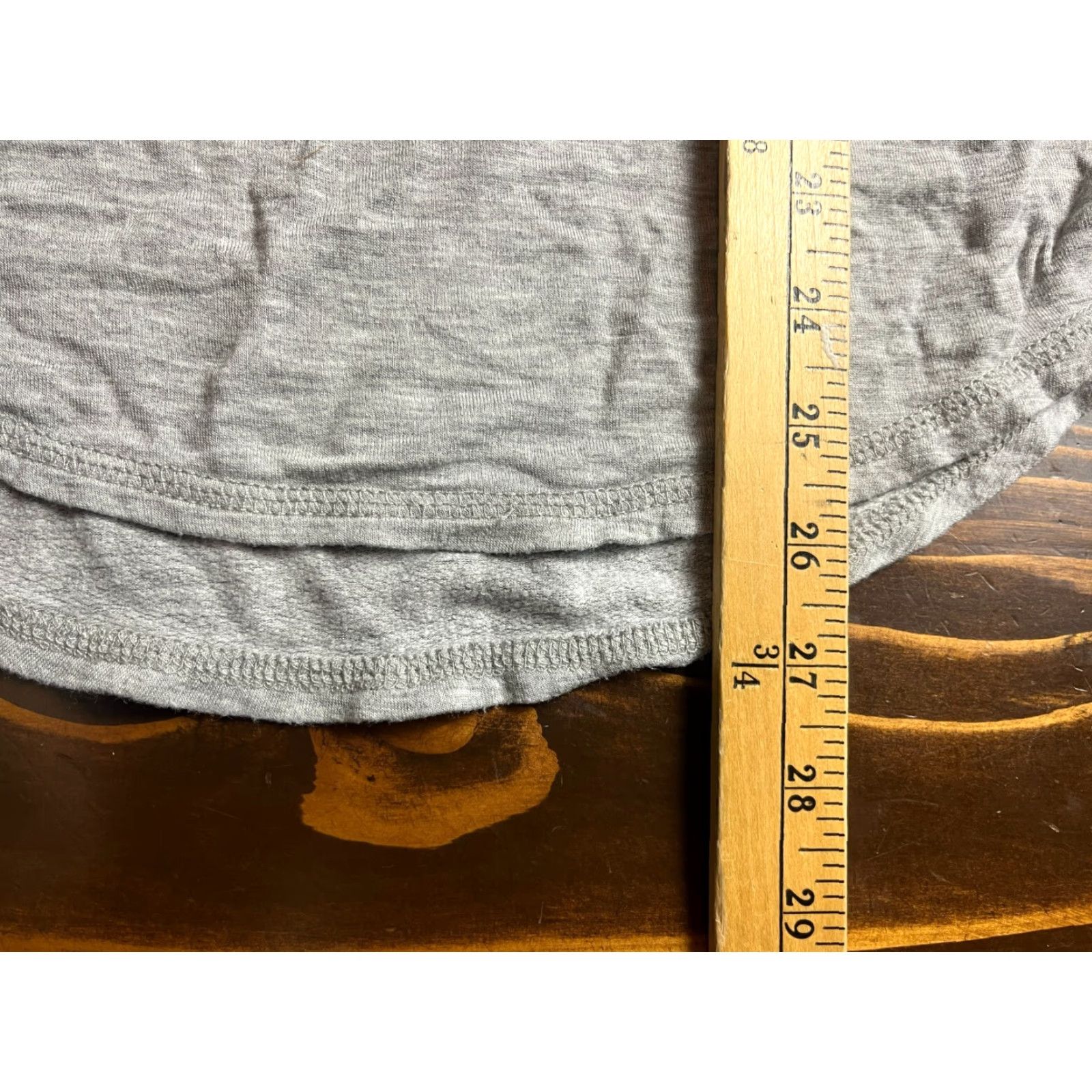 Vintage TABITHA WEBB Shirt, Women's XS Gray Long Sleeve Sleepwear, Sleepshirt, Regular, Solid, Fall Spring Summer, Womens, Size XS Size XS / US 0-2 / IT 36-38 - 4 Thumbnail