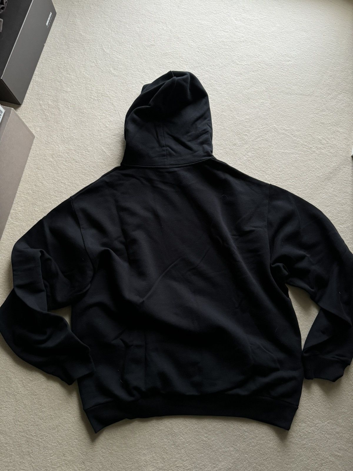Marni NEW | BLACK OVERSIZE LOGO HOODIE SIZE 50 Size US M / EU 48-50 / 2 - 7 Thumbnail