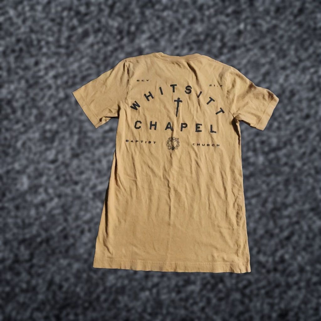 Doublet canvis T Shirt Band Tee Jelly Roll 615 Whitsitt Chapel Double Sided Adult S Beige Size US S / EU 44-46 / 1 - 1 Thumbnail