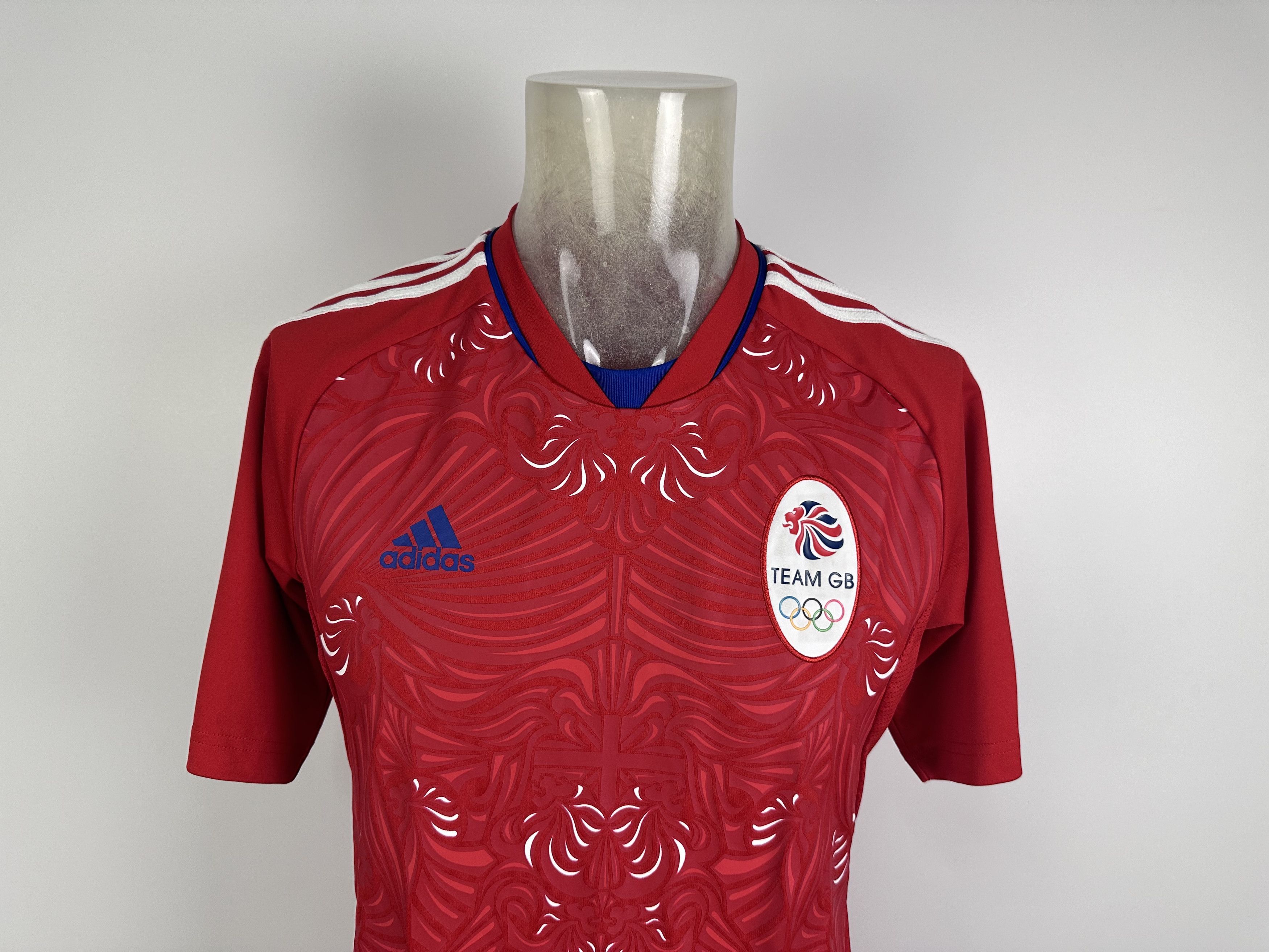 Adidas GREAT BRITAIN 2012 SHIRT JERSEY ADIDAS OLYMPIC GAMES Size US M / EU 48-50 / 2 - 4 Thumbnail