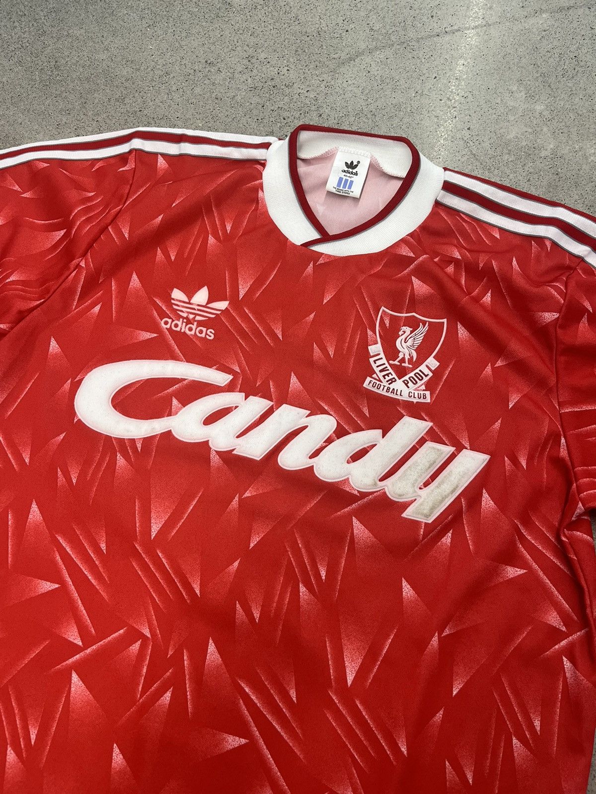 Adidas Vintage Adidas Liverpool 1990/91 Home Soccer Jersey Size US M / EU 48-50 / 2 - 2 Thumbnail