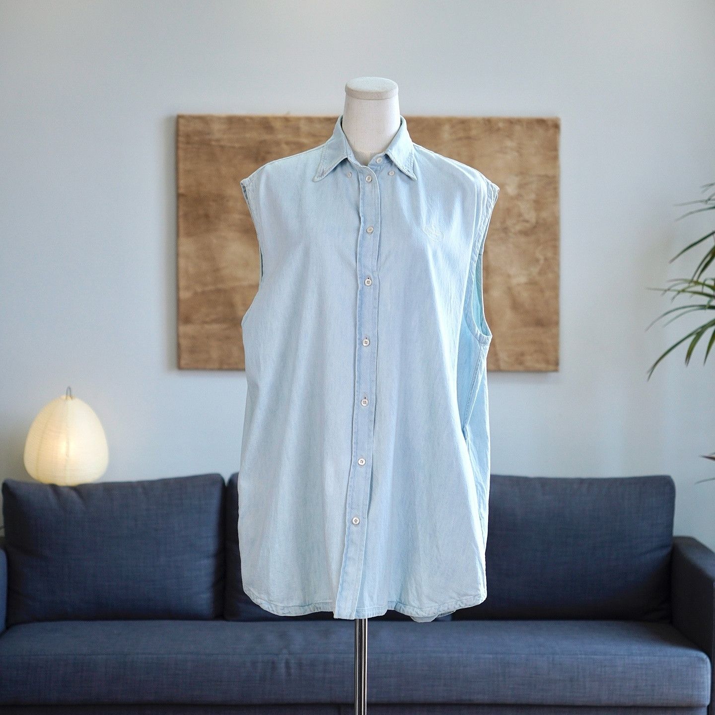 Prada Prada Sleeveless Button Up Shirt Size 38 IT Size XS / US 0-2 / IT 36-38 - 1 Thumbnail