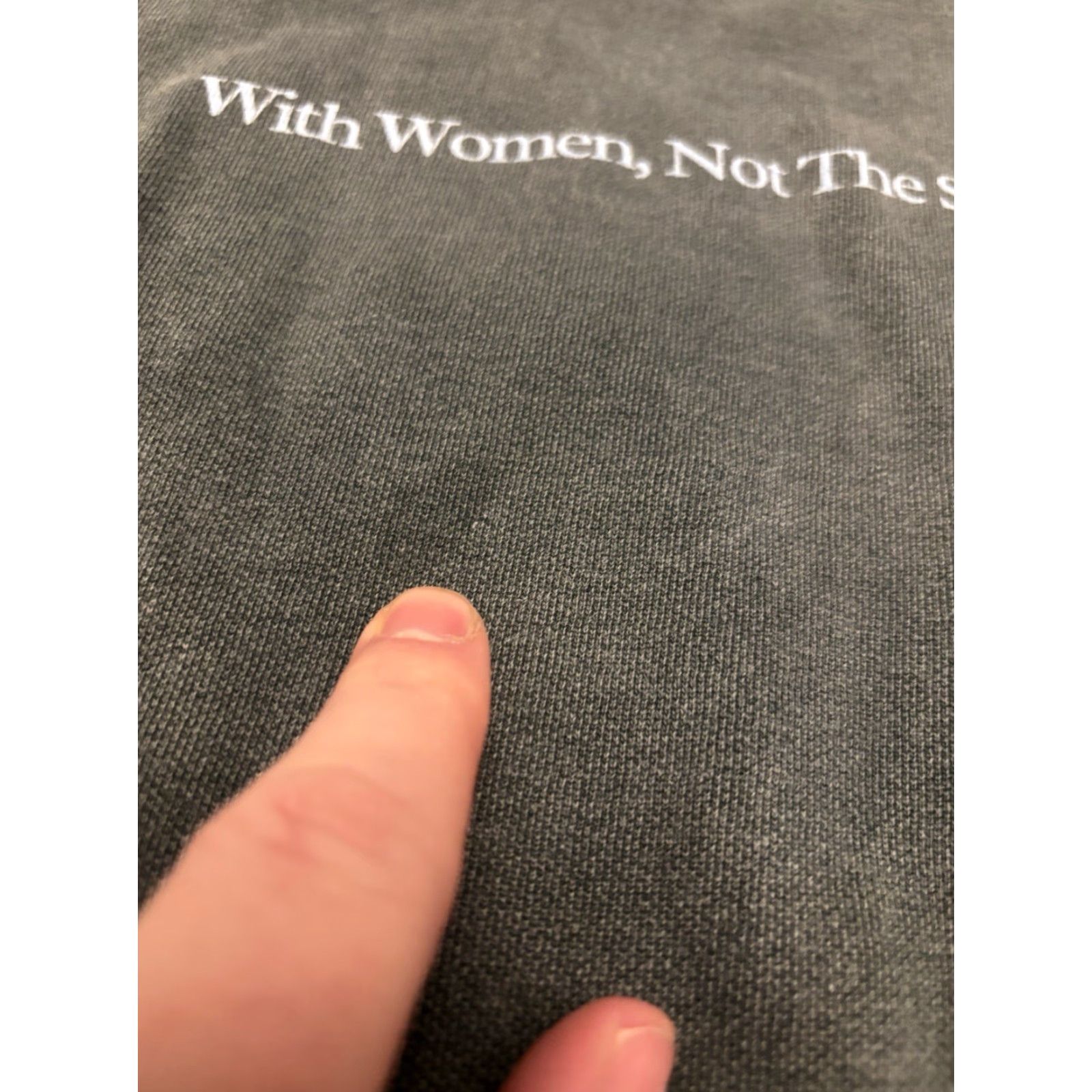 Vintage VINTAGE? No, Original title says Women's Pullover Sweatshirt With Women, Not The System Long Sleeve L4 Size M / US 6-8 / IT 42-44 - 3 Thumbnail