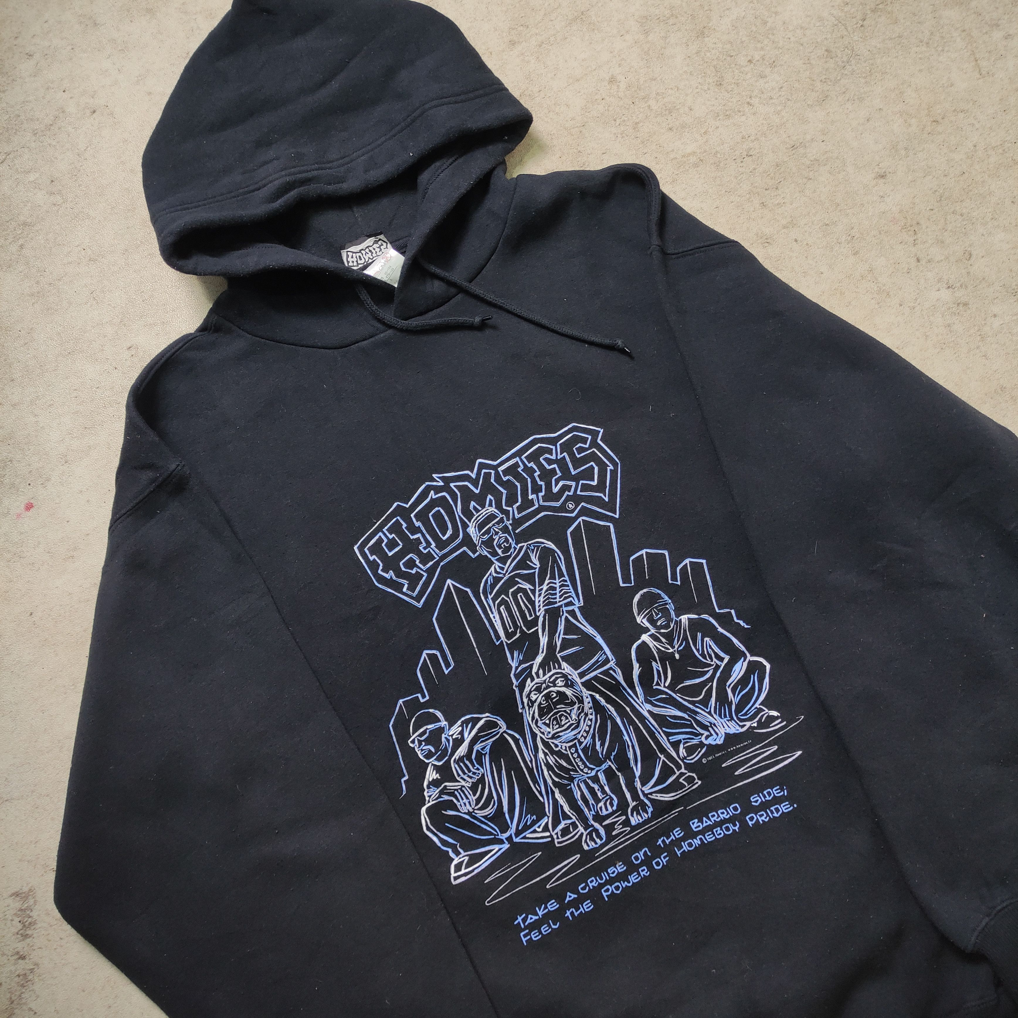 Homies 2000s Homies Brand Hip Hop Street Wear Size US L / EU 52-54 / 3 - 2 Thumbnail