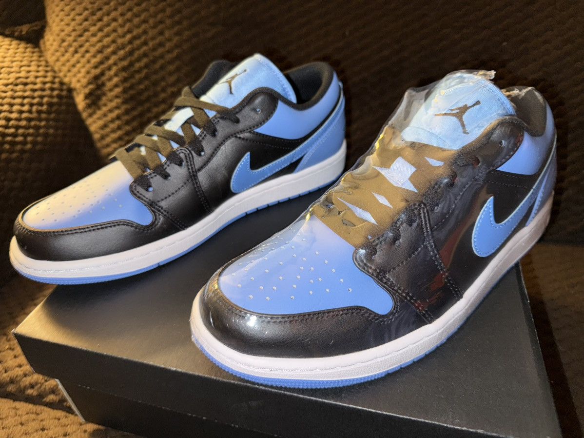 Jordan Brand Nike Air Jordan 1 “UNC Blue” black/university blue NEW w/Box Size US 9 / EU 42 - 2 Thumbnail