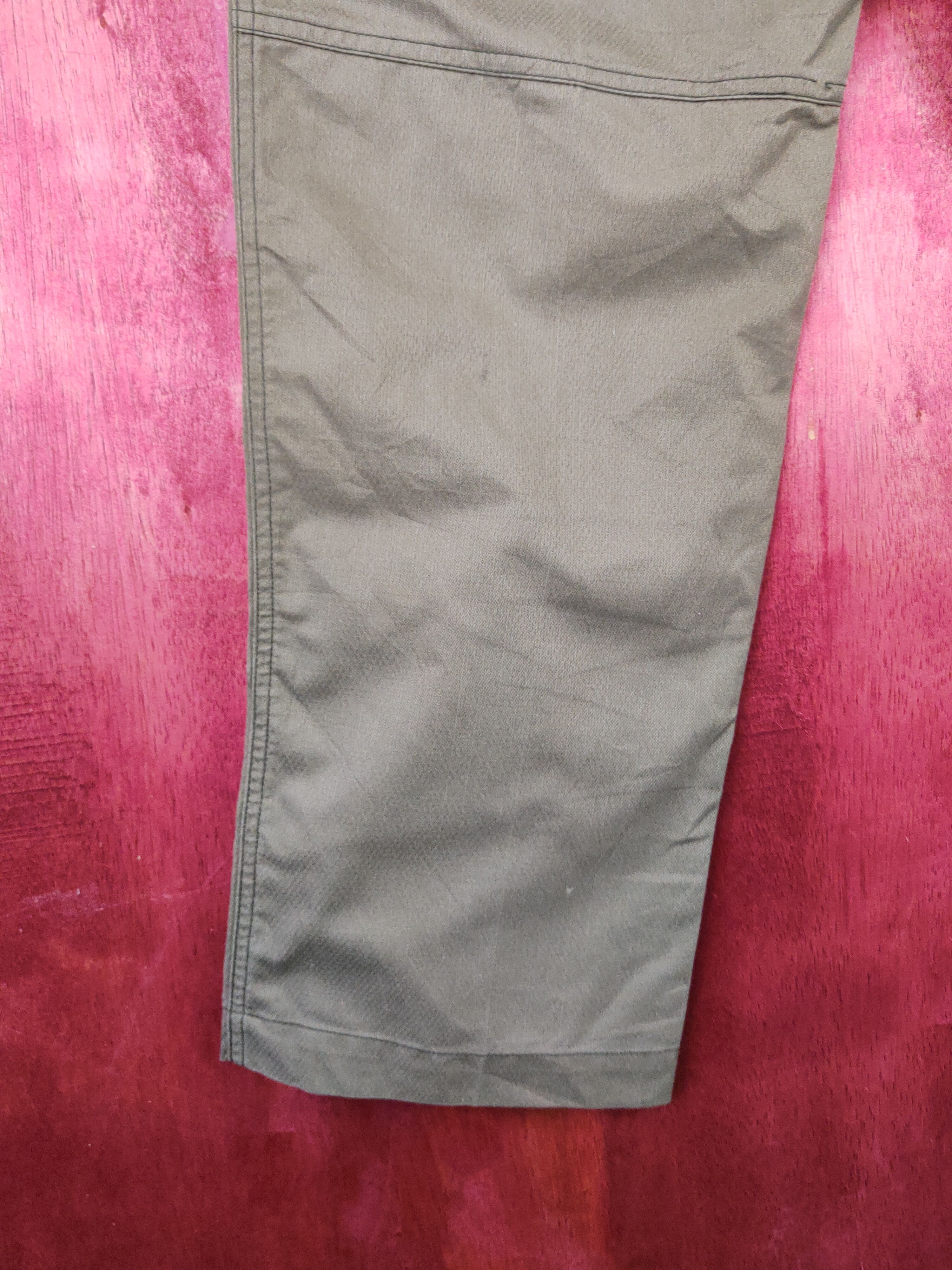 Japanese Brand Jawin Olive Multipocket Tactical Cargo Pants #S1823 Size US 32 / EU 48 - 9 Thumbnail