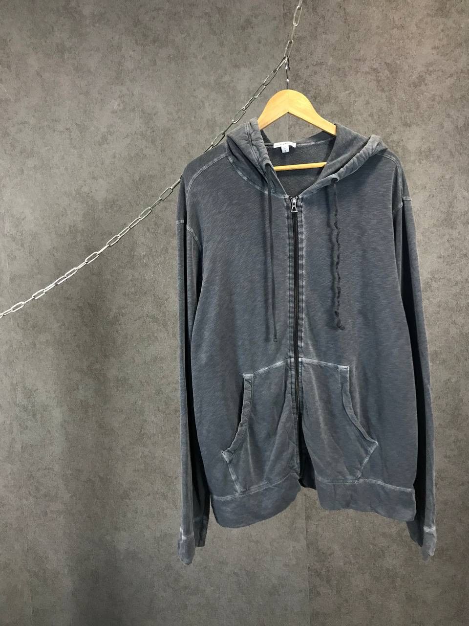 James Perse James Perse made in USA designer zip hoodie Size US XL / EU 56 / 4 - 1 Thumbnail