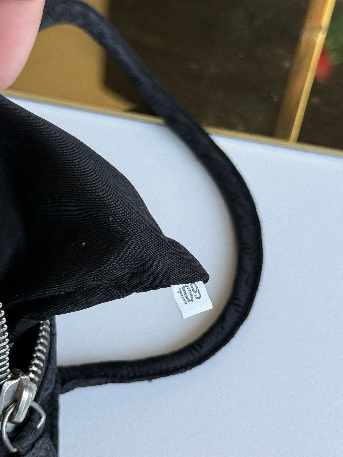 Designer × Prada × Vintage Vintage Prada Tessuto city handbag avantgarde archive luxury Size ONE SIZE - 10 Thumbnail