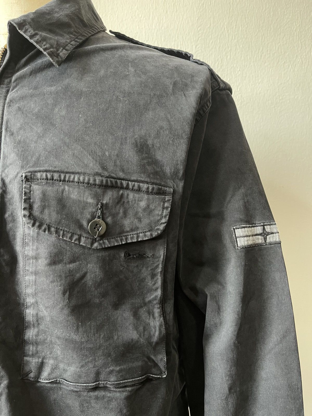 Stone Island 2007 Stone Island Shadow Black Military Jacket C2 Size US XL / EU 56 / 4 - 9 Thumbnail