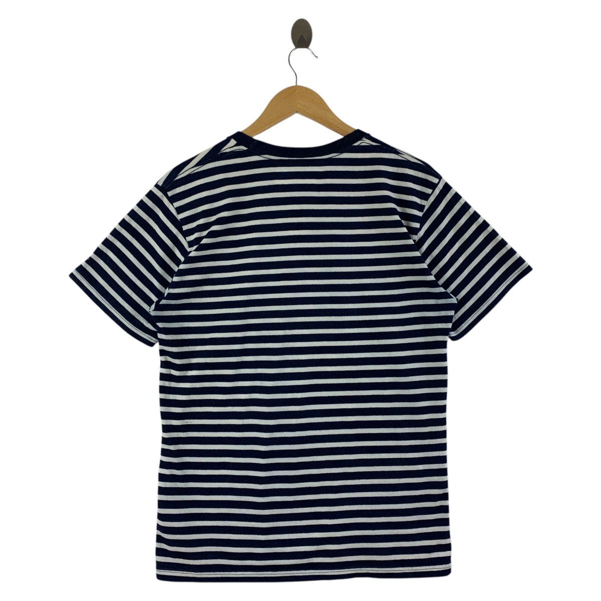 Blue Blue Japan × Japanese Brand × Vintage Vintage BLUE BLUE X SHIP big spellout logo printed tee Size US M / EU 48-50 / 2 - 4 Thumbnail