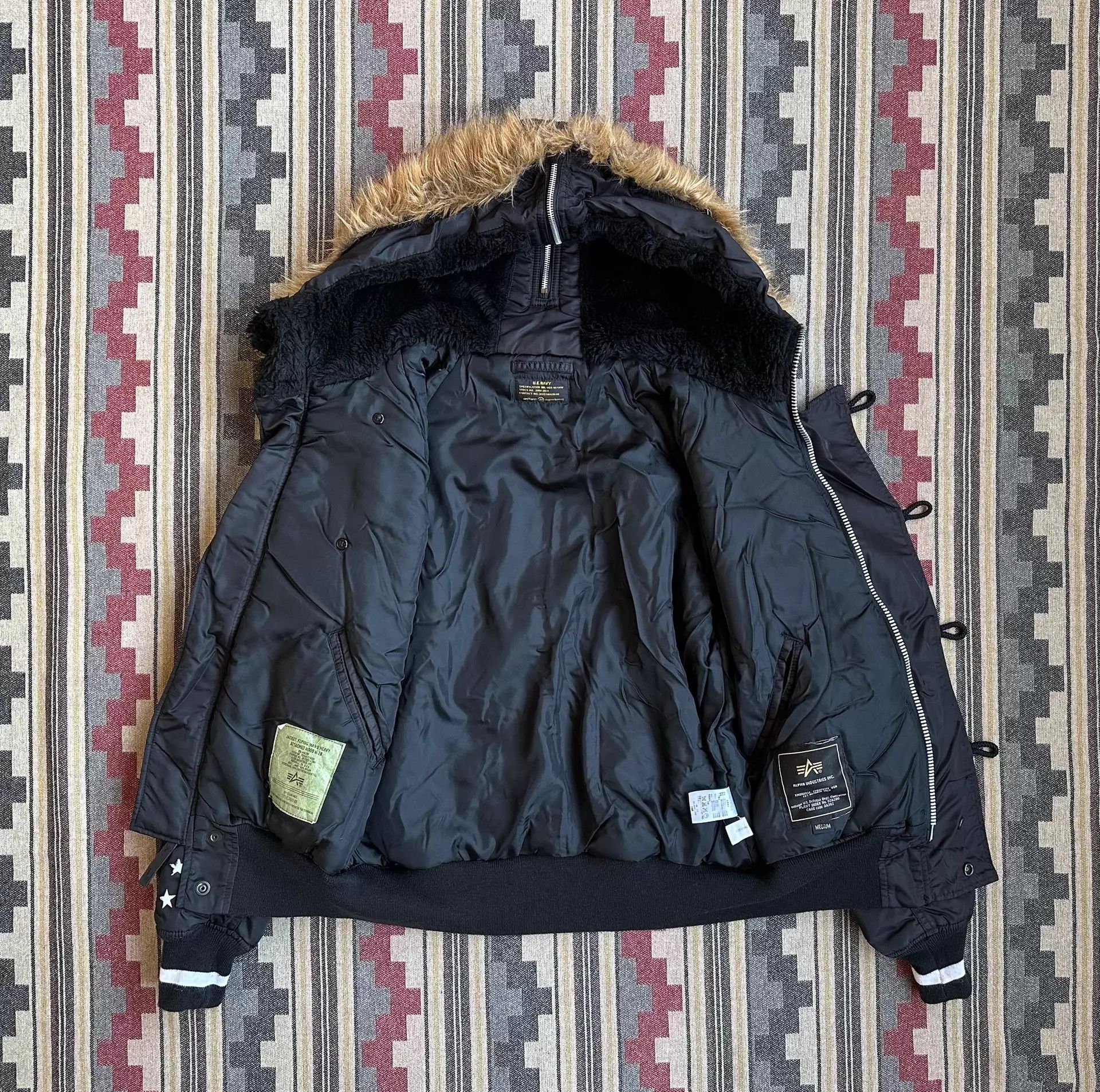 uniform experiment uniform experiment x Alpha N-2B Military M Jacket Size US M / EU 48-50 / 2 - 3 Thumbnail