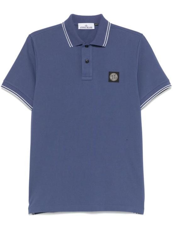 STONE ISLAND Men T-Shirts 22002SCS0018 V0028 Purple - Main Image