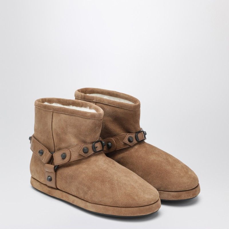 Balenciaga Balenciaga Alaska Soft Camel Ankle Boots Size US 10 / IT 40 - 1 Thumbnail